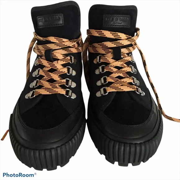 Rag & Bone Army Hiking Sneakers Boots Shoes Low Top Canvas Lace Up NWOT 38.5 - Picture 1 of 16